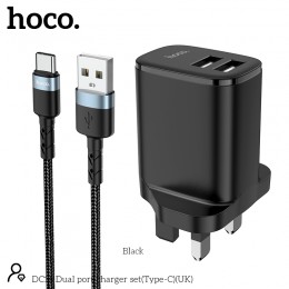 DC16 Dual Port Charger Set  (Type-C)